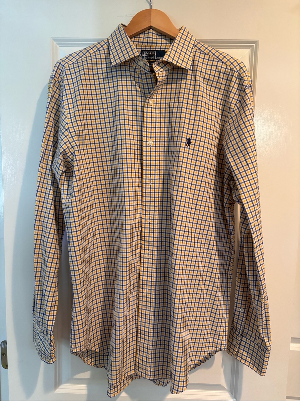 Polo Ralph Lauren Stanton Classic Fit Plaid Button Down Shirt Large